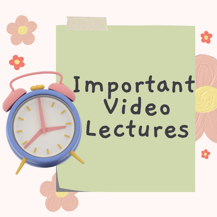 important video lectures for mdu entrance 2026